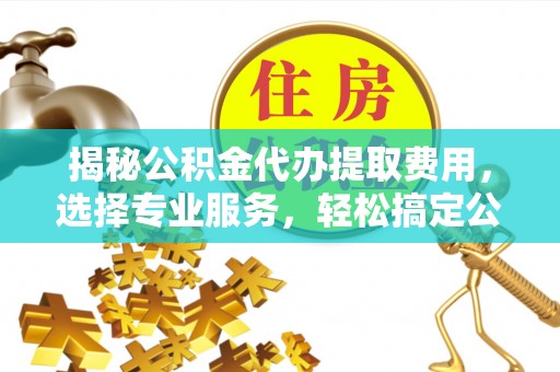 洛浦揭秘公积金代办提取费用，选择专业服务，轻松搞定公积金提取