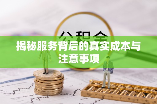 洛浦揭秘服务背后的真实成本与注意事项