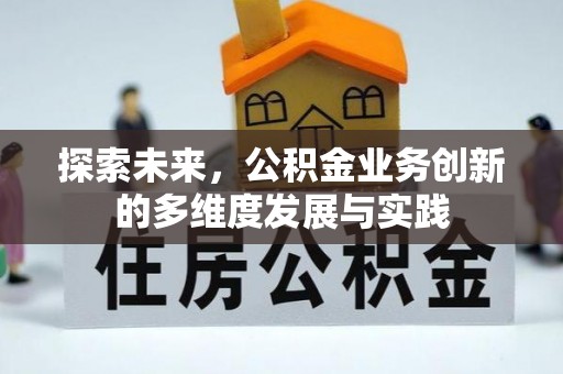洛浦探索未来，公积金业务创新的多维度发展与实践